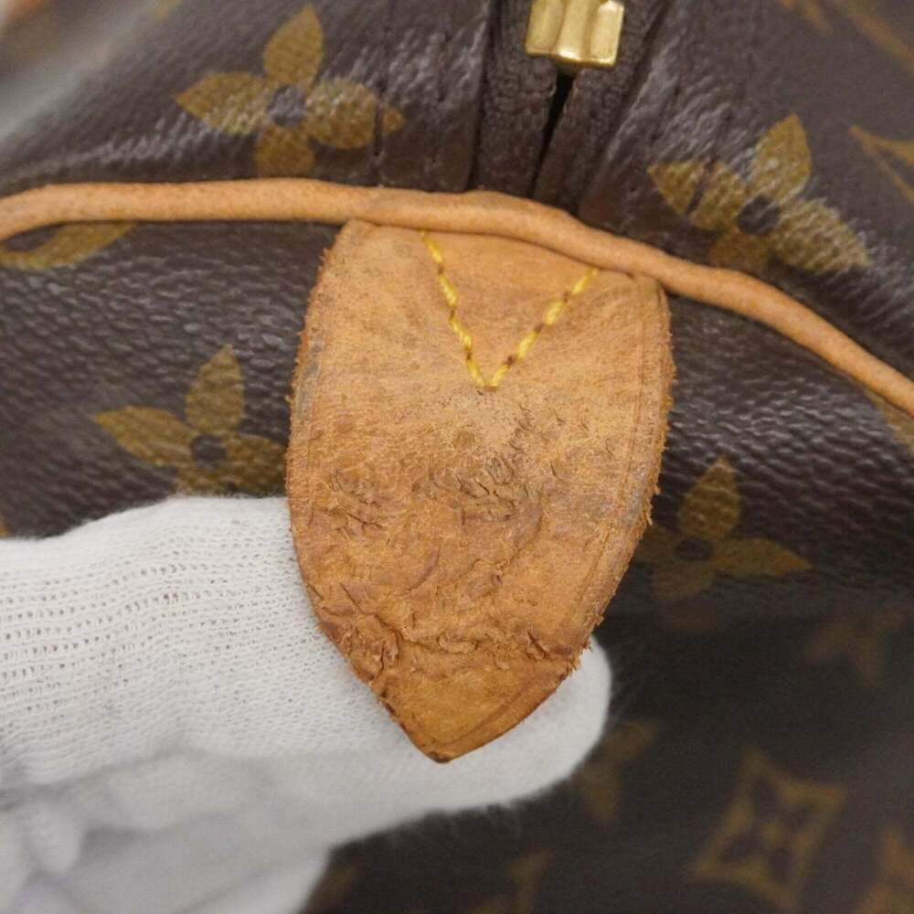 LOUIS VUITTON Brown Monogram Keepall 60 Boston Bag - Picture 5 of 14